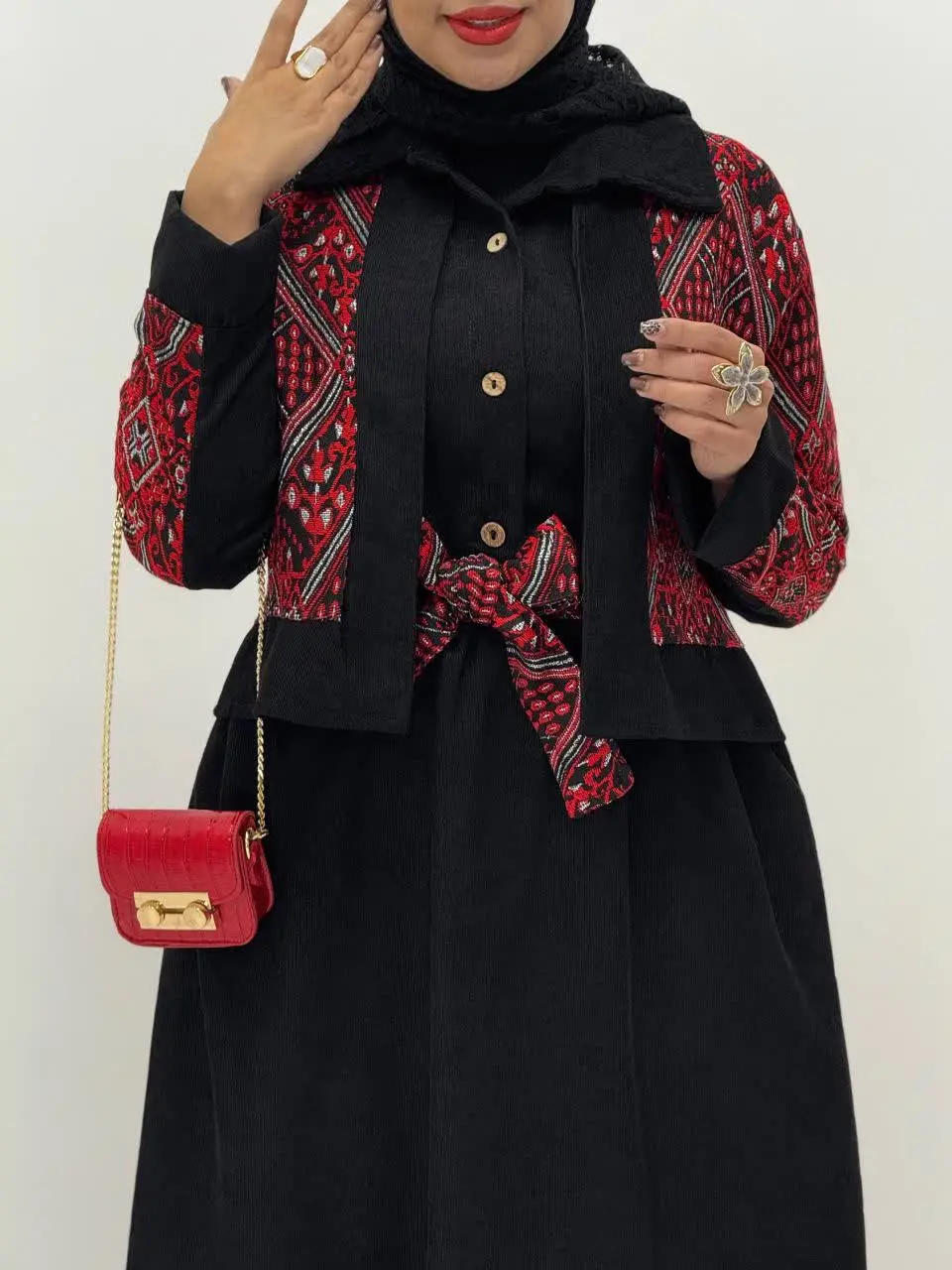 3901-کت و سارافون یلدایی هیوا